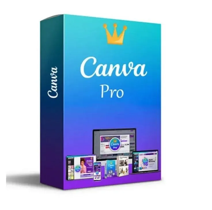 Canva pro with Brand kit 1 Year
