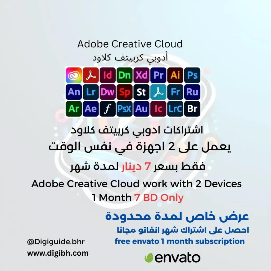Adobe Creative Cloud Subscription (1Month)