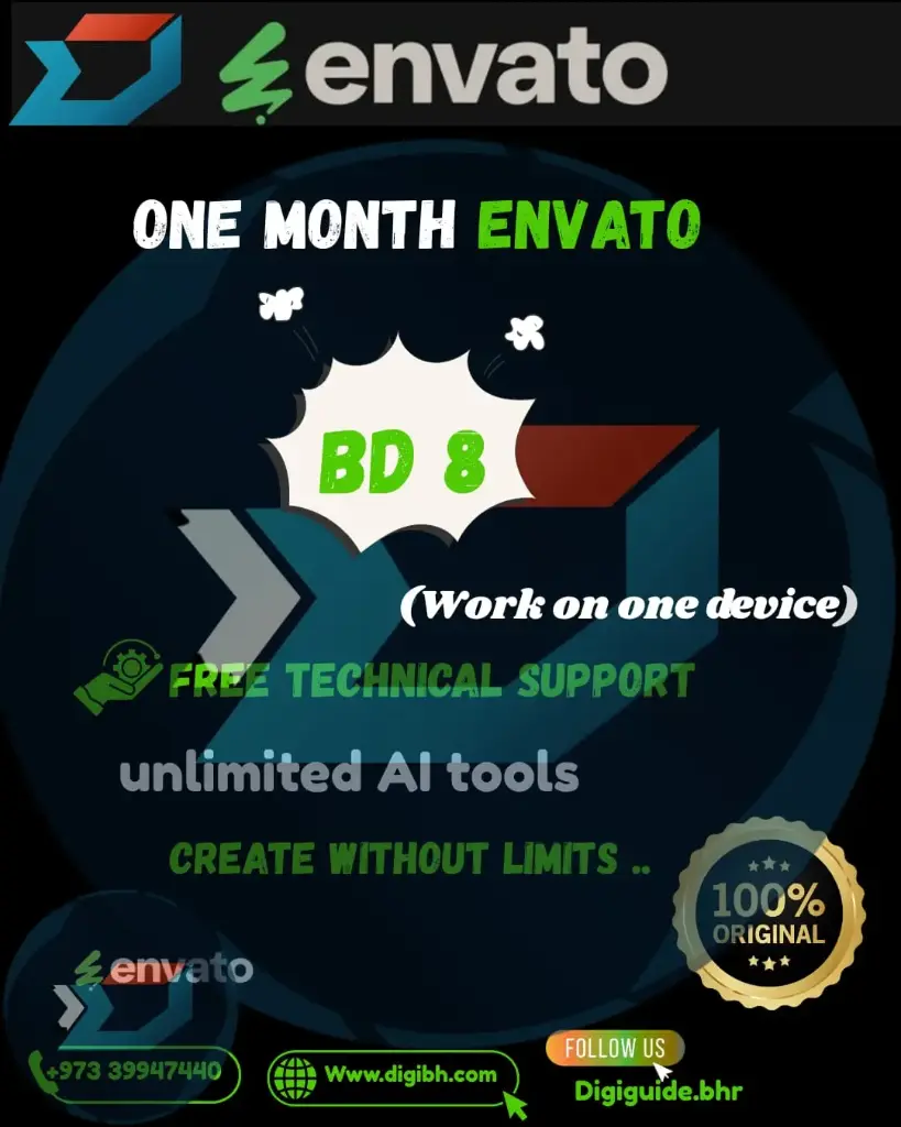 Envato ( 1 month subscription)