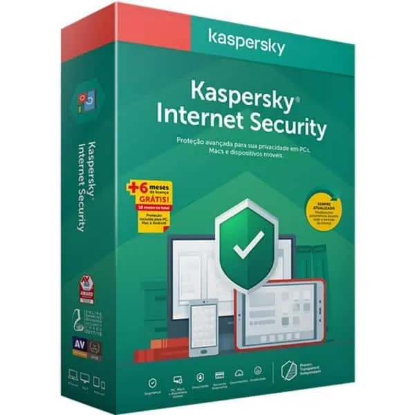  Kaspersky Internet Security 2 Devices 1 Year